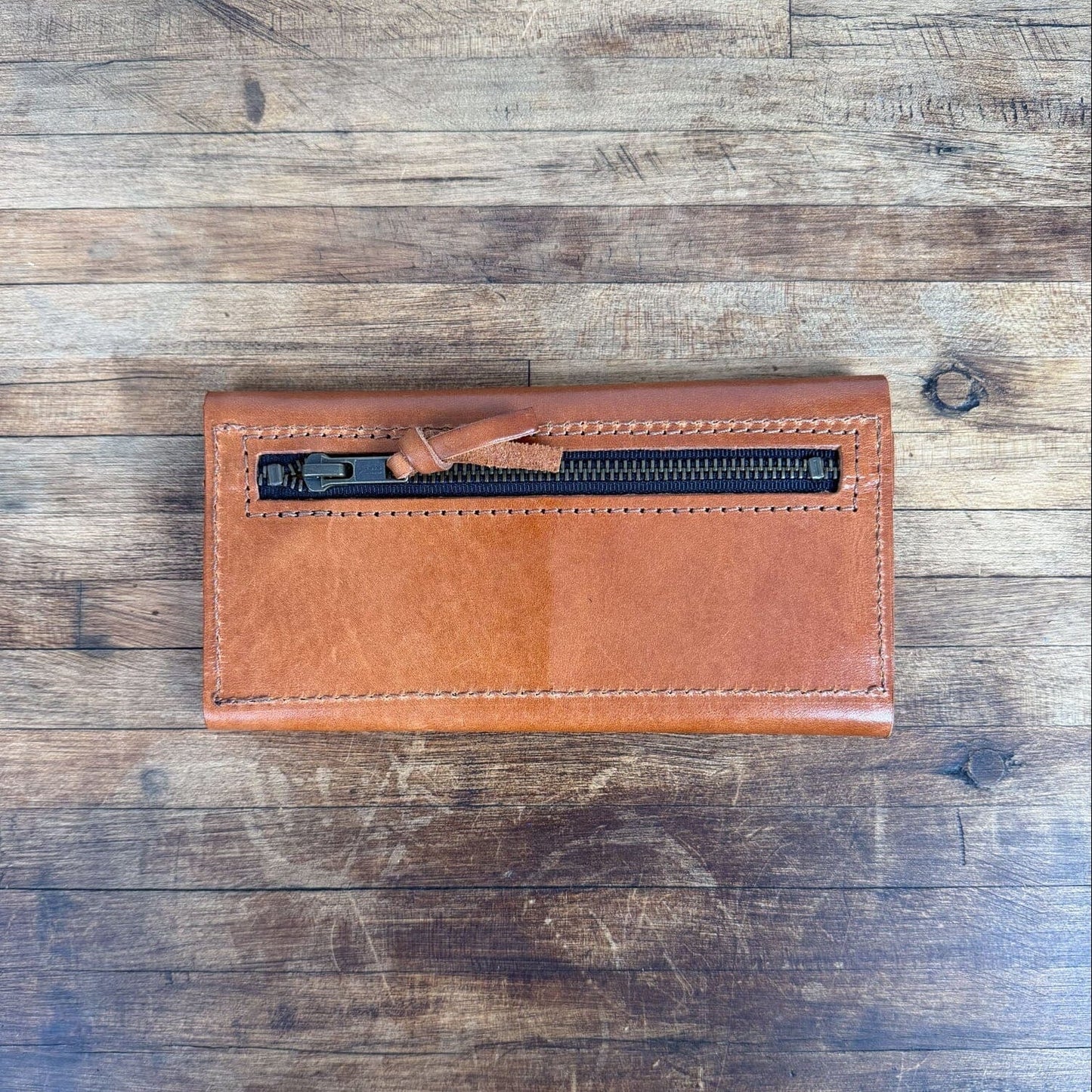 MARIE LEATHER WALLET - CARAMEL - NEARLY PERFECT - IN STOCK