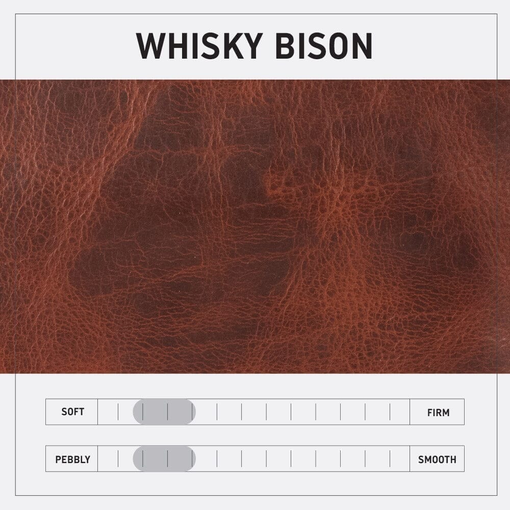 VIVIAN SATCHEL LEATHER CROSSBODY DELUXE - WHISKY BISON