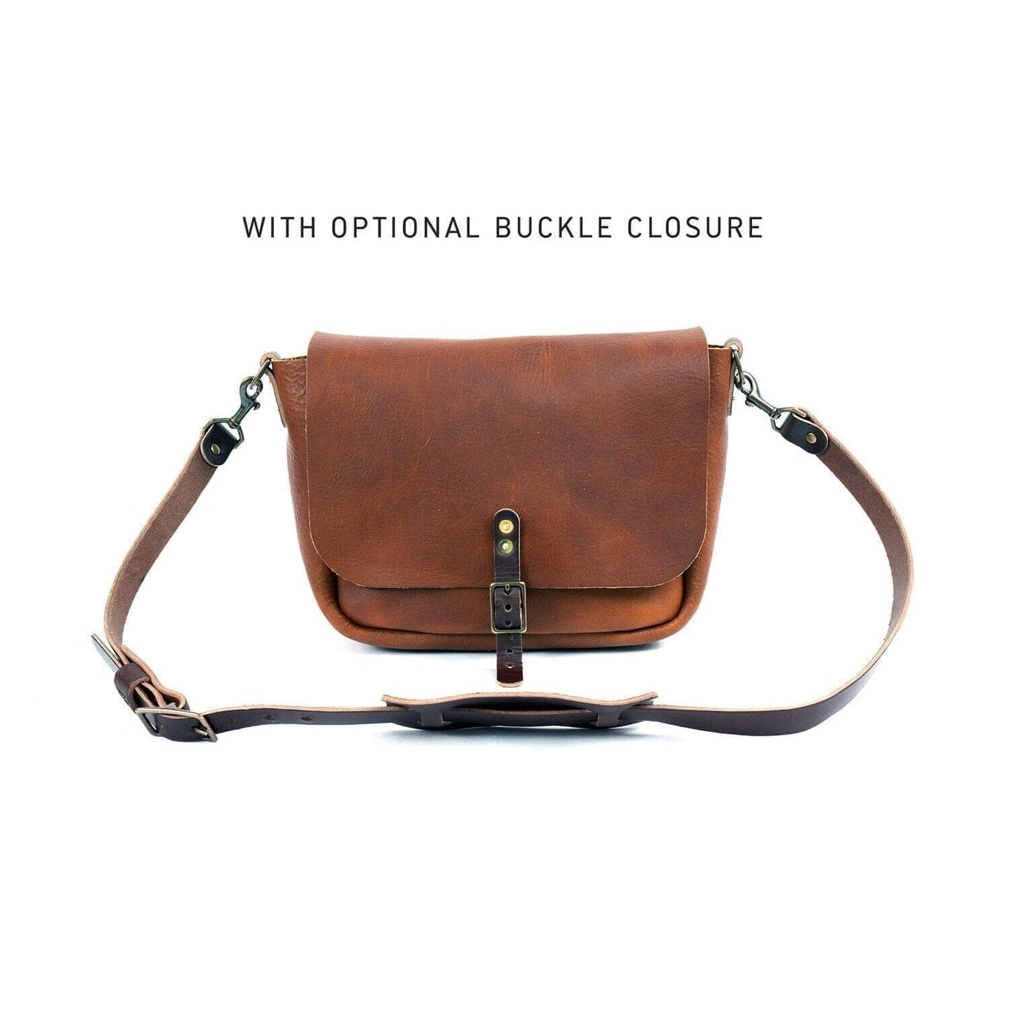 KINDLE LEATHER SATCHEL - SMOKEY BLUE
