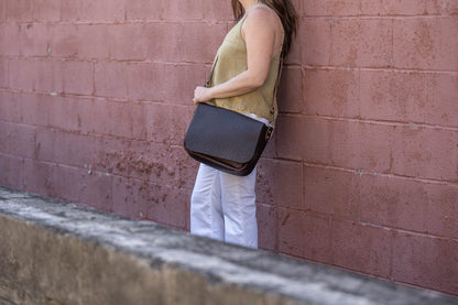 KINDLE LEATHER SATCHEL - CHERRY BISON
