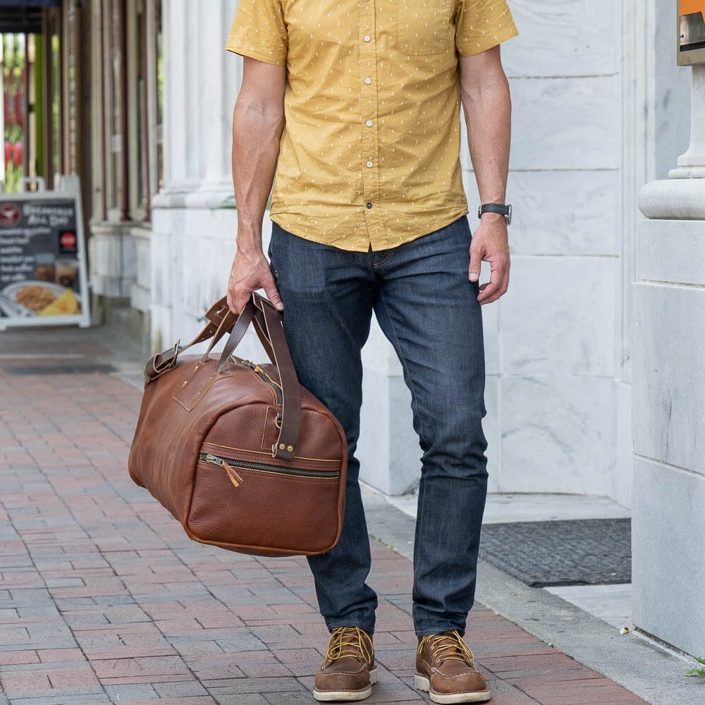 EXPEDITION LEATHER DUFFLE BAG