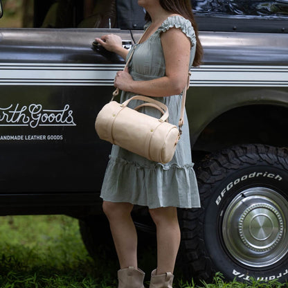 JANE LEATHER CROSSBODY - NATURAL VEG TAN