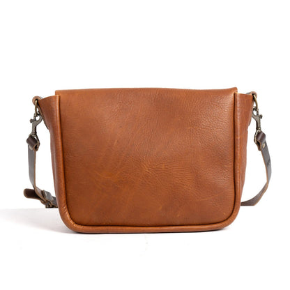 KINDLE LEATHER SATCHEL - SADDLE - IN STOCK