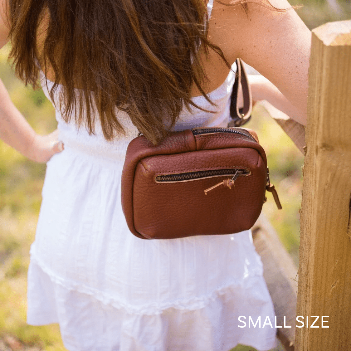 LEATHER SLING BAG