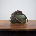 HOFFMAN LEATHER CROSSBODY BAG - MINI - JADE BISON - IN STOCK