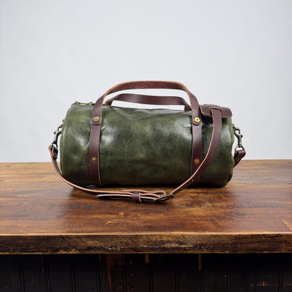 JANE LEATHER CROSSBODY - LARGE - JADE BISON - IN STOCK