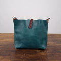 AVERY CROSSBODY - MINI - COBALT BISON - HEMMED LARGE BACK POCKET - BUTTON STUD - IN STOCK