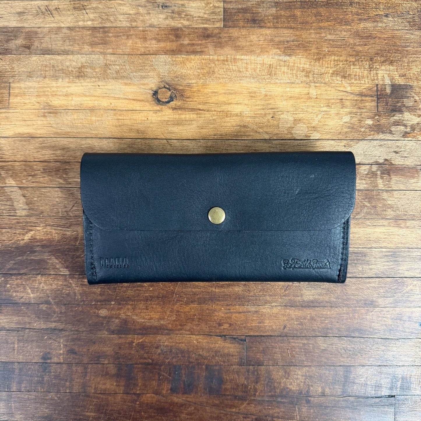 MARIE LEATHER WALLET - BLACK - NEARLY PERFECT - IN STOCK