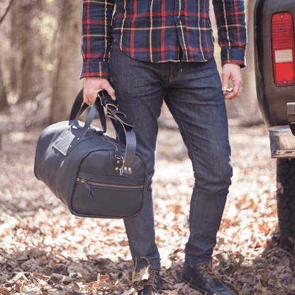 EXPEDITION LEATHER WEEKENDER DUFFLE BAG