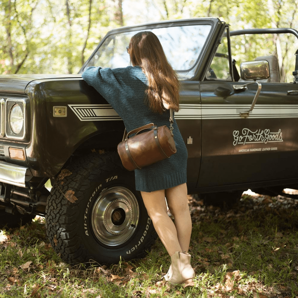 JANE LEATHER CROSSBODY - WHISKY BISON