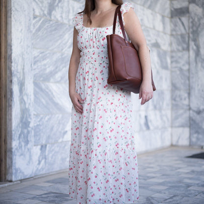 AVERY LEATHER TOTE BAG - MEDIUM - DELUXE
