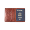 ADVENTURE LEATHER TRAVEL PASSPORT WALLET