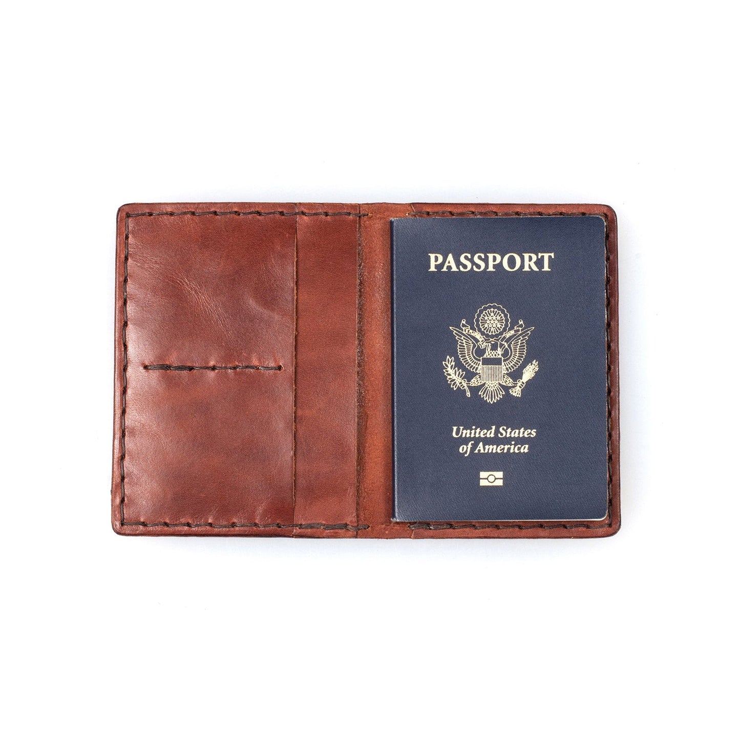 ADVENTURE LEATHER TRAVEL PASSPORT WALLET