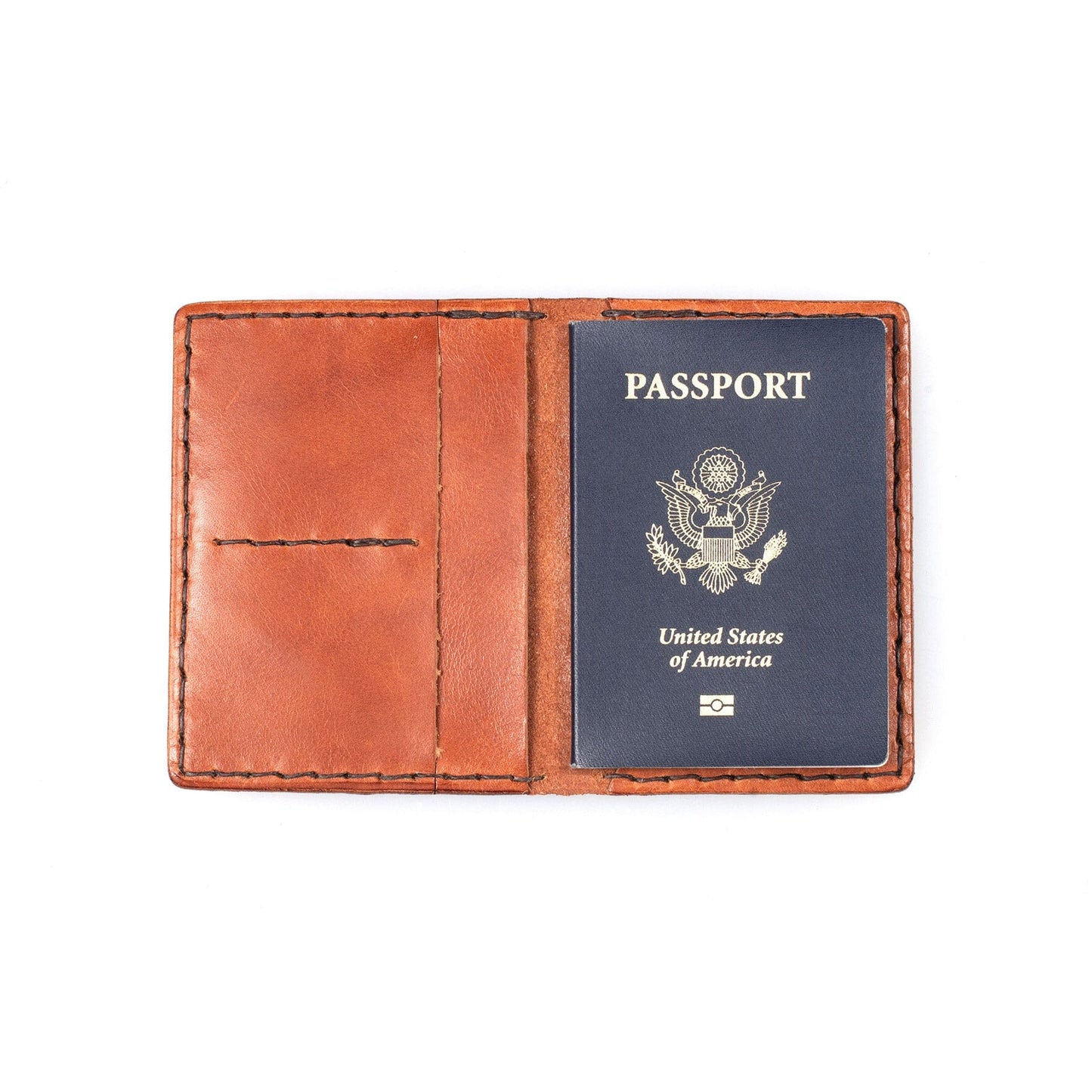ADVENTURE LEATHER TRAVEL PASSPORT WALLET