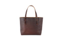 AVERY LEATHER TOTE BAG - LARGE - CHERRY BISON