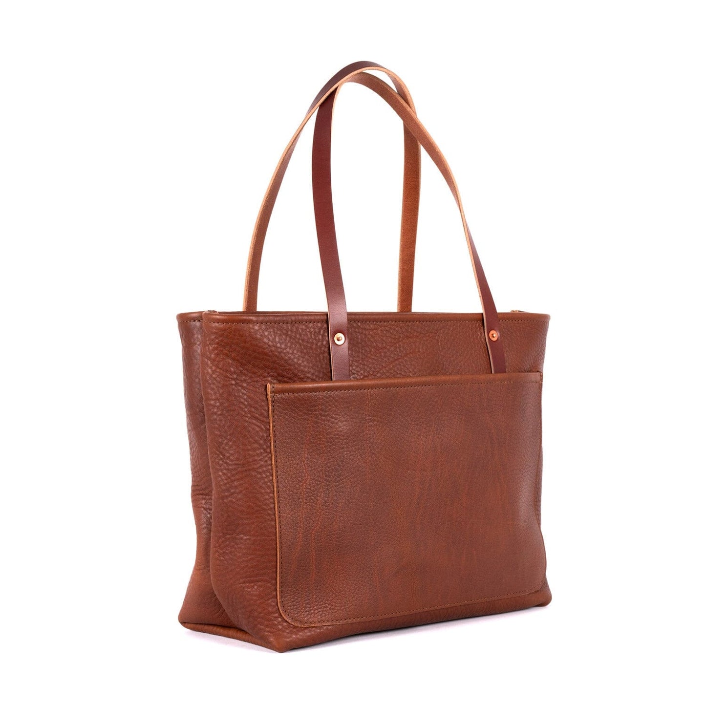 AVERY LEATHER TOTE BAG - LARGE - DELUXE