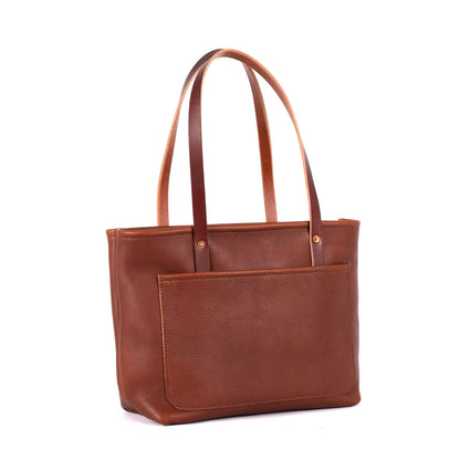 AVERY LEATHER TOTE BAG - MEDIUM - DELUXE - IN STOCK