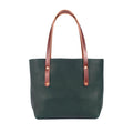 AVERY LEATHER TOTE BAG - MEDIUM - FOREST GREEN