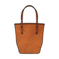 AVERY LEATHER TOTE BAG - SLIM MEDIUM - HONEY