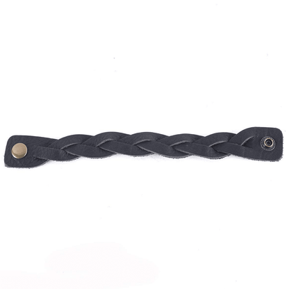 BRAIDED LEATHER BRACELET