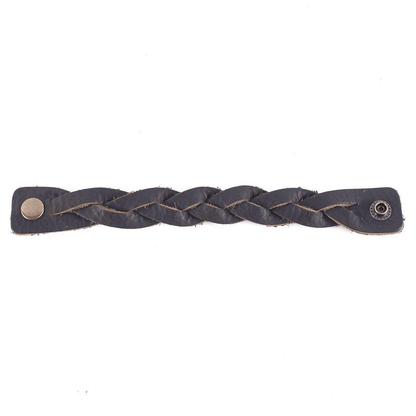 BRAIDED LEATHER BRACELET