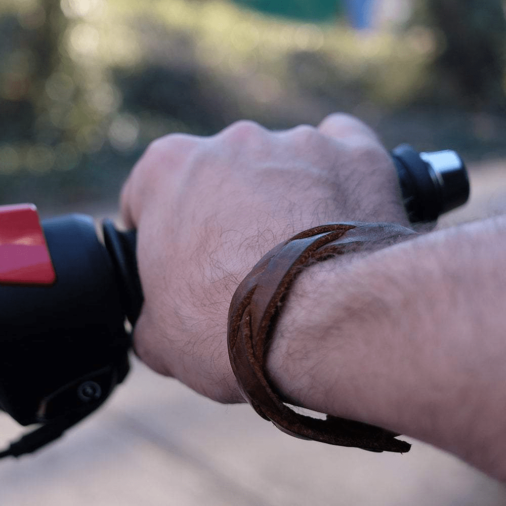 BRAIDED LEATHER BRACELET