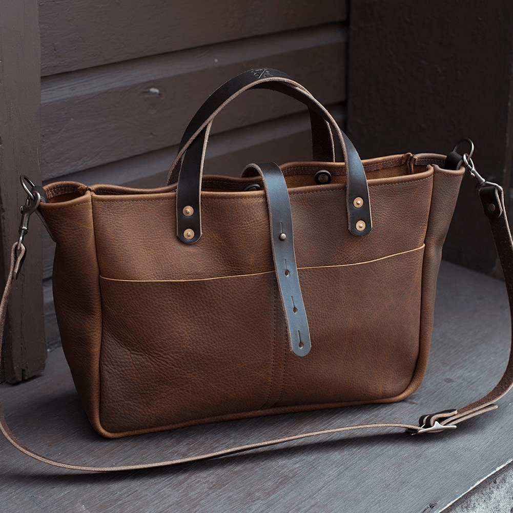 BUCHANAN LEATHER TOTE BAG AND BRIEFCASE