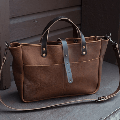 BUCHANAN LEATHER TOTE BAG AND BRIEFCASE
