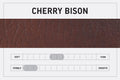 CELESTE LEATHER HOBO BAG - MEDIUM - CHERRY BISON