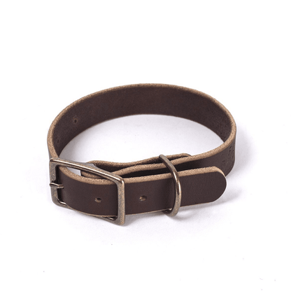 CHARLIE LEATHER DOG COLLAR