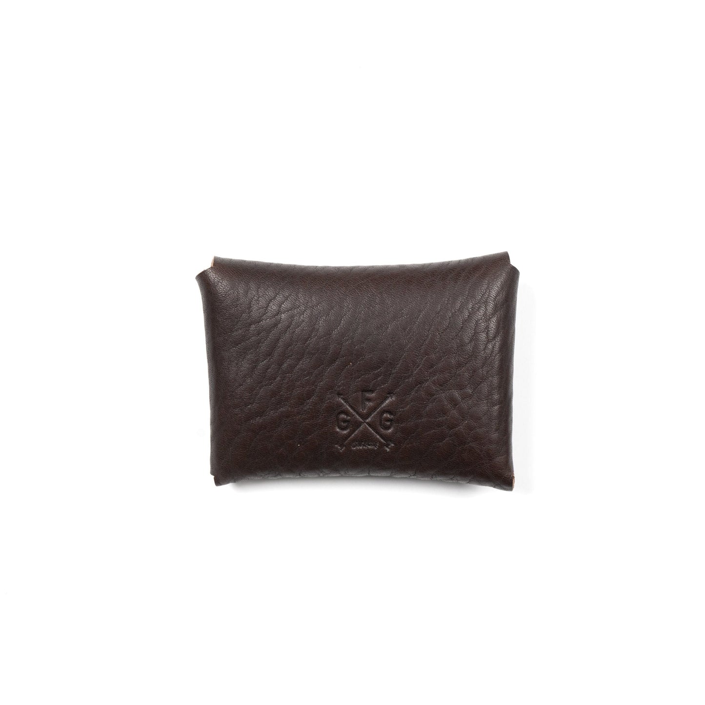 ENVELOPE SNAP LEATHER CARD WALLET