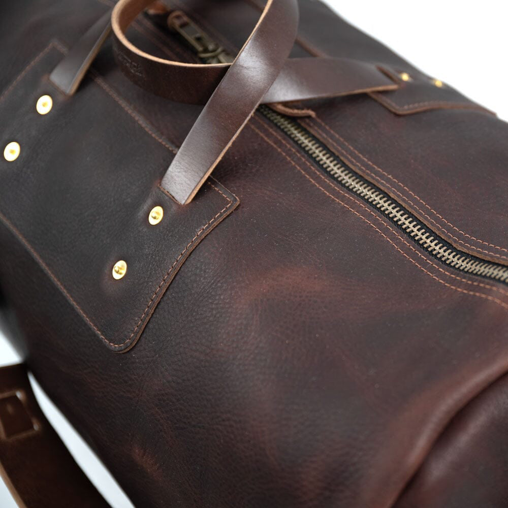 EXPEDITION LEATHER DUFFLE BAG