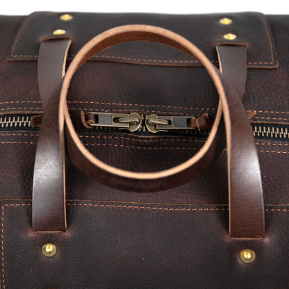 EXPEDITION LEATHER DUFFLE BAG