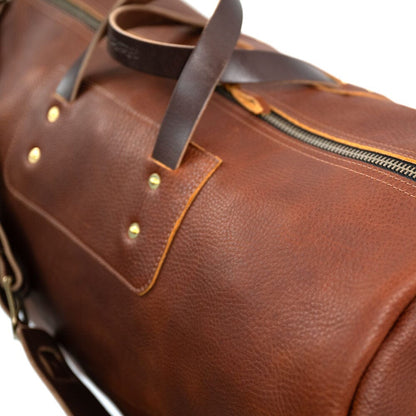 EXPEDITION LEATHER DUFFLE BAG