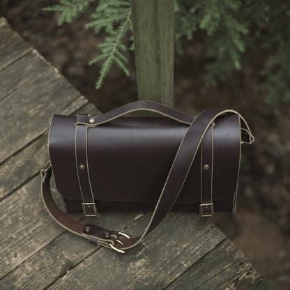 COOPER SATCHEL LEATHER SATCHEL BRIEFCASE