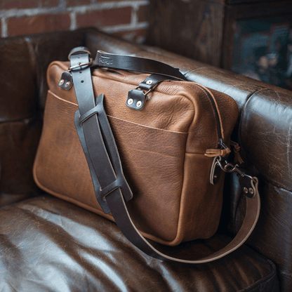 HARRIS LEATHER BRIEFCASE