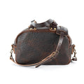 HOFFMAN LEATHER CROSSBODY BAG - CHERRY BISON