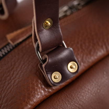 HOFFMAN LEATHER CROSSBODY BAG - SMALL - DELUXE