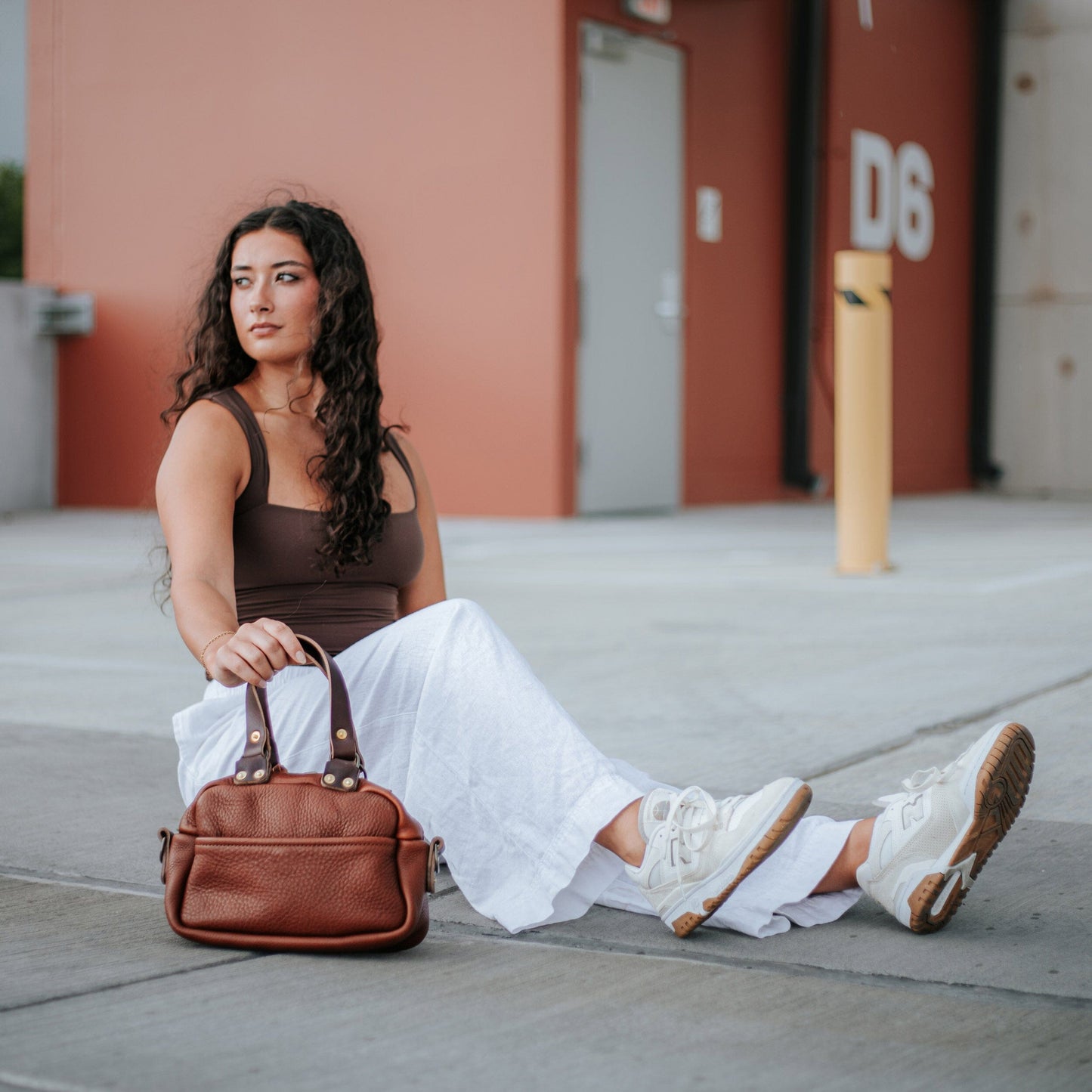 HOFFMAN LEATHER CROSSBODY BAG - MINI - DELUXE