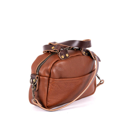 HOFFMAN LEATHER CROSSBODY BAG - SMALL - DELUXE