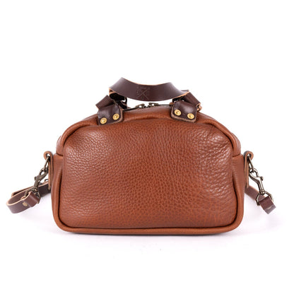 HOFFMAN LEATHER CROSSBODY BAG - SMALL - DELUXE