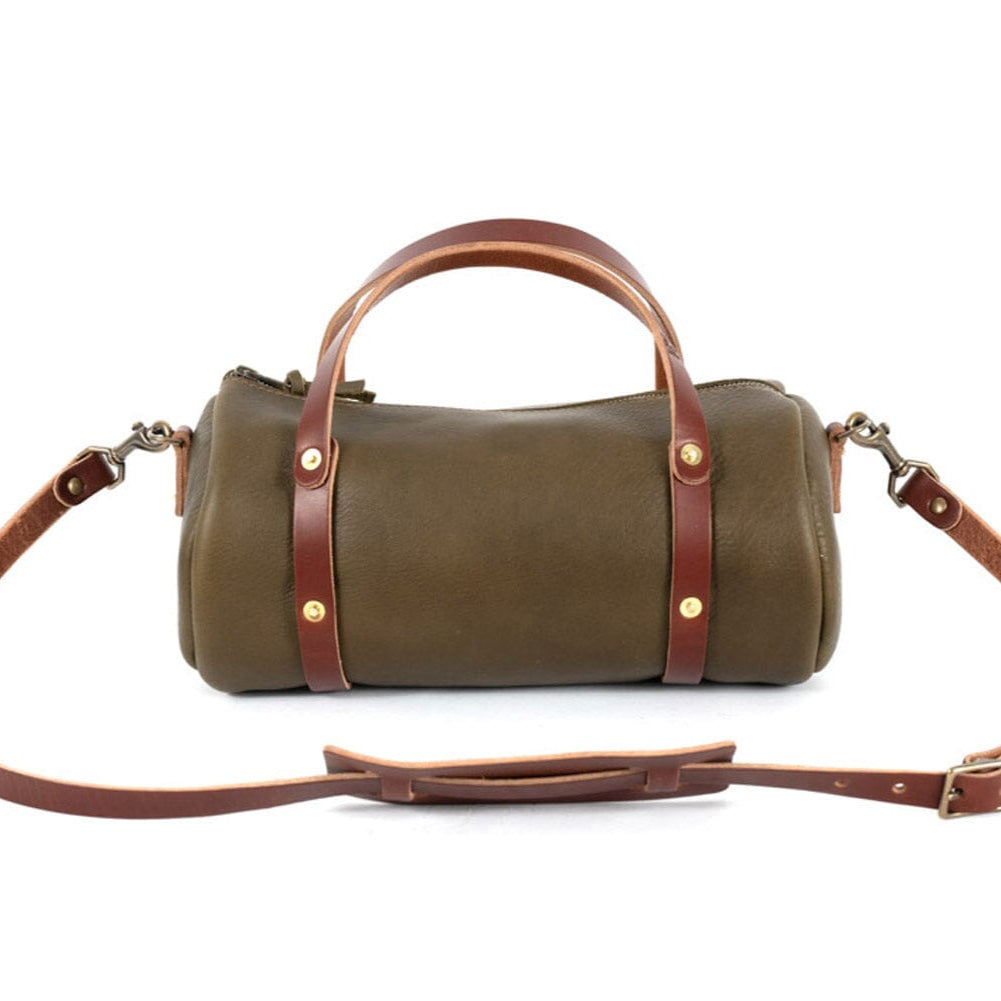 JANE LEATHER CROSSBODY - OLIVE