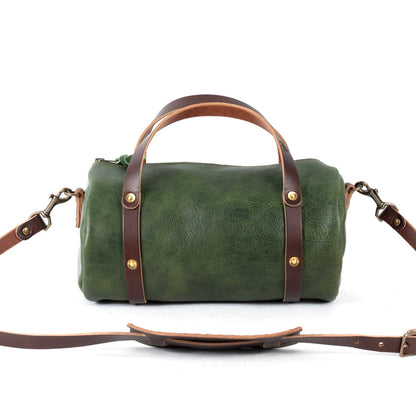 JANE LEATHER CROSSBODY - JADE BISON