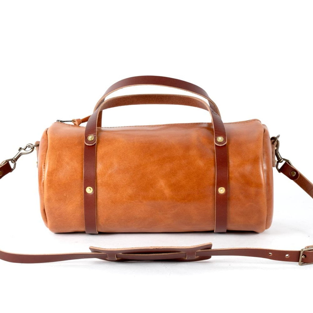 JANE LEATHER CROSSBODY - LARGE - CARAMEL