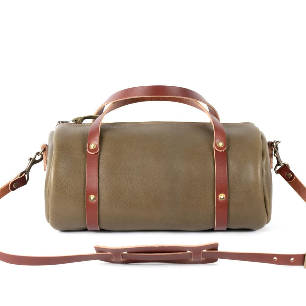 JANE LEATHER CROSSBODY - LARGE - OLIVE