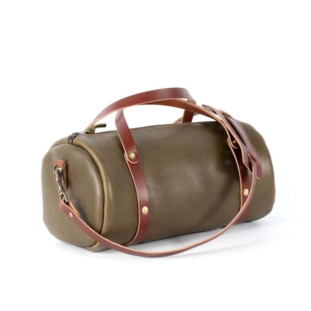 JANE LEATHER CROSSBODY - LARGE - OLIVE