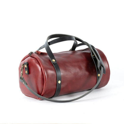 JANE LEATHER CROSSBODY - LARGE - OXBLOOD