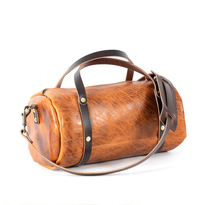 JANE LEATHER CROSSBODY - LARGE - PEANUT BISON
