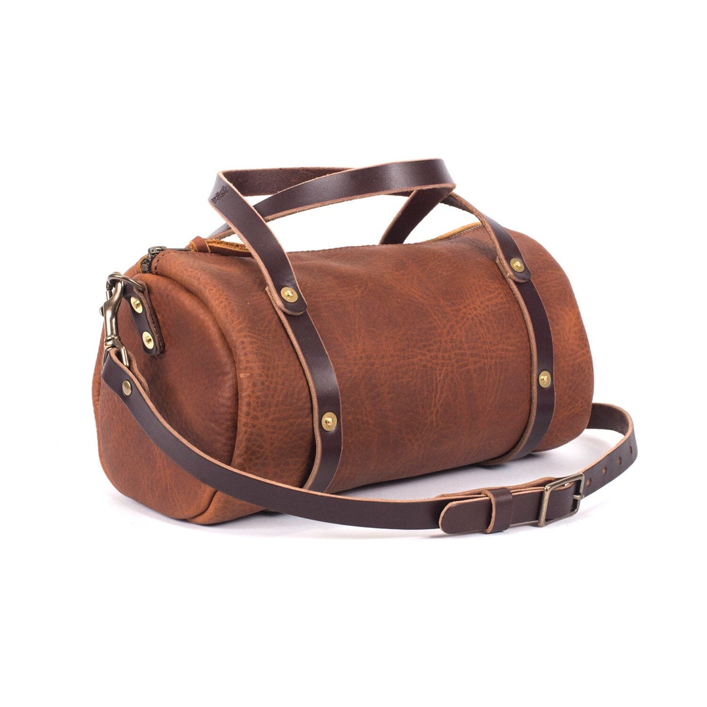 JANE LEATHER CROSSBODY - SADDLE