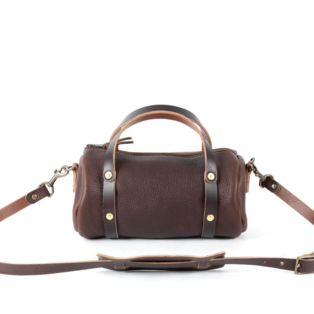 JANE LEATHER CROSSBODY - SMALL - MOCHA